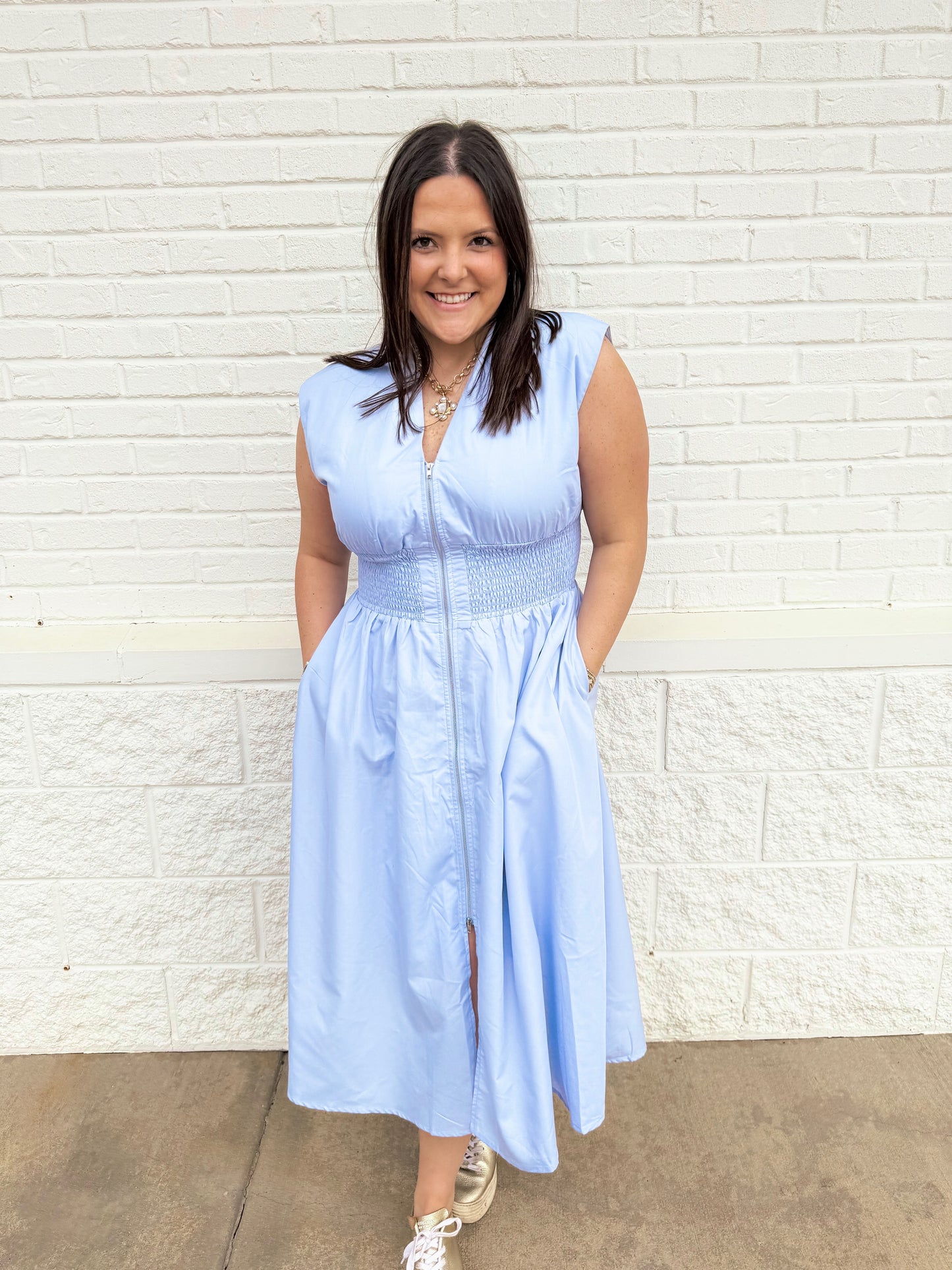 Britney - Baby Blue Midi