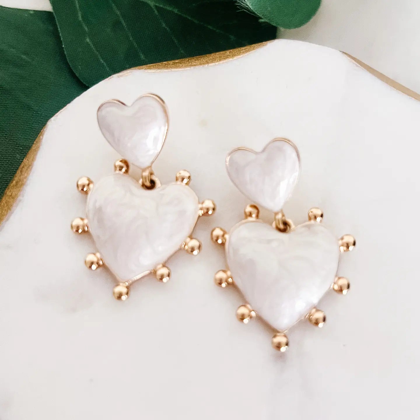 Haven - Heart Earrings