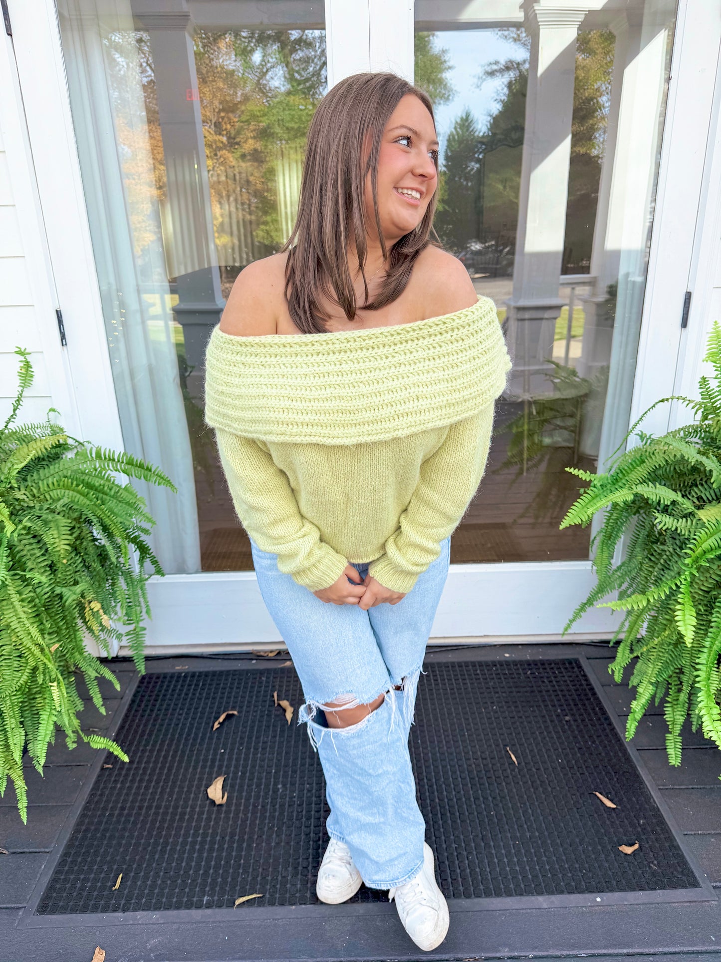 Oakley - Off Shoulder Sweater