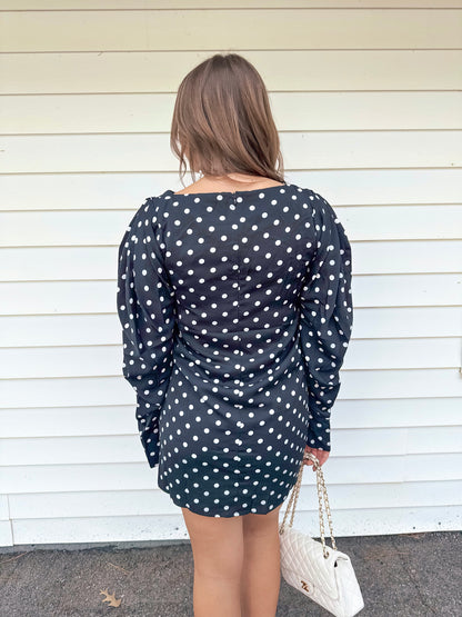 Priscilla  - Polka Dot Dress